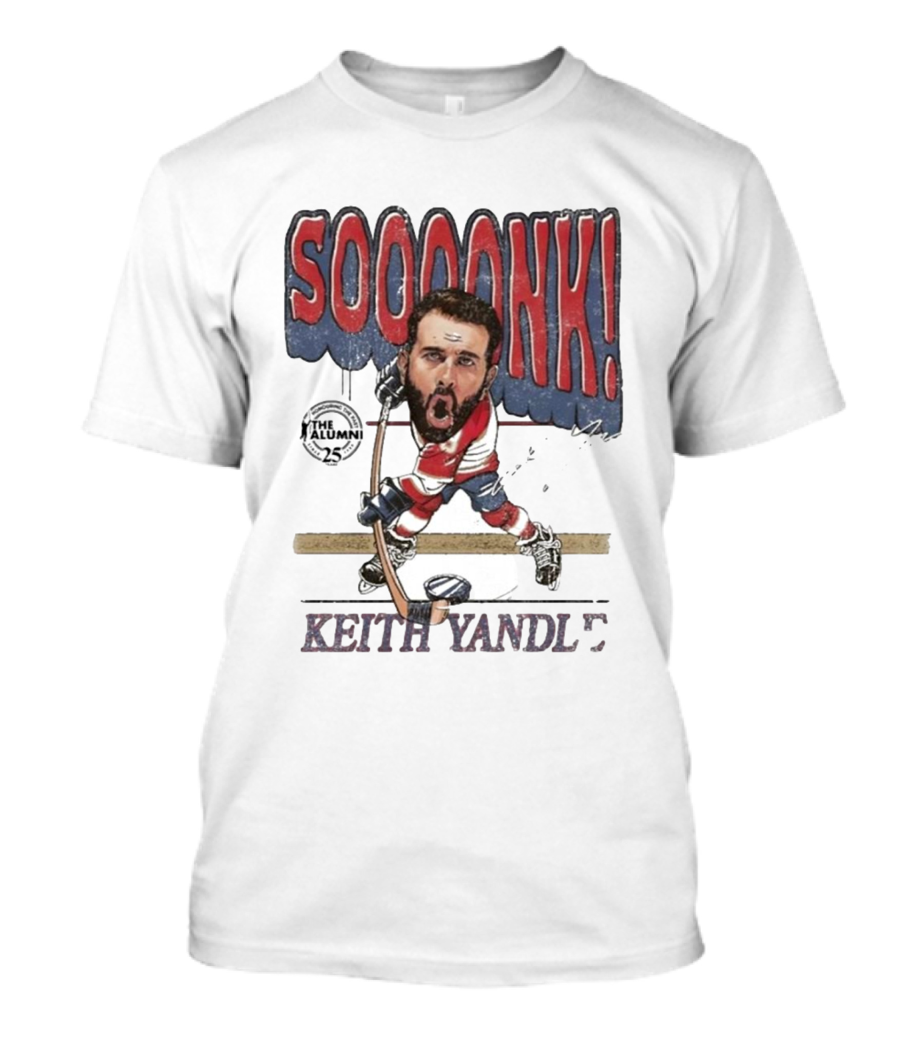 Spittin Chiclets Alumni Association Keith Yandle SOOONK T-Shirt