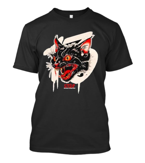 STDP Bad Magic Friday 13 Black Cat T-Shirt