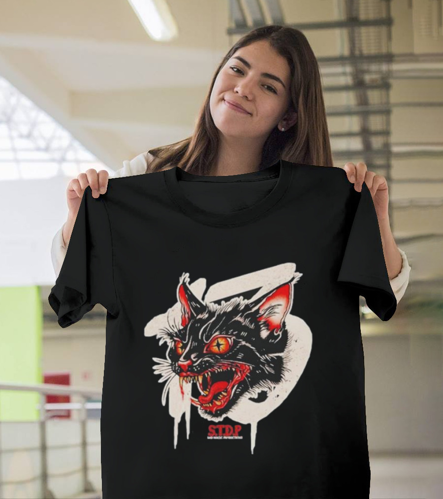 STDP Bad Magic Friday 13 Black Cat T-Shirt