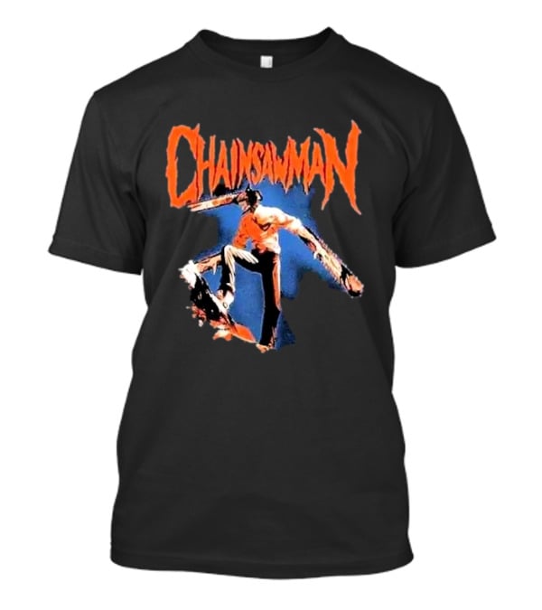 Chainsaw Man Denji Chains Metal T-Shirt