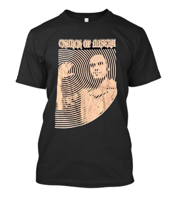 Church Of Misery Ted Bundy Optical Illusion T-Shirt