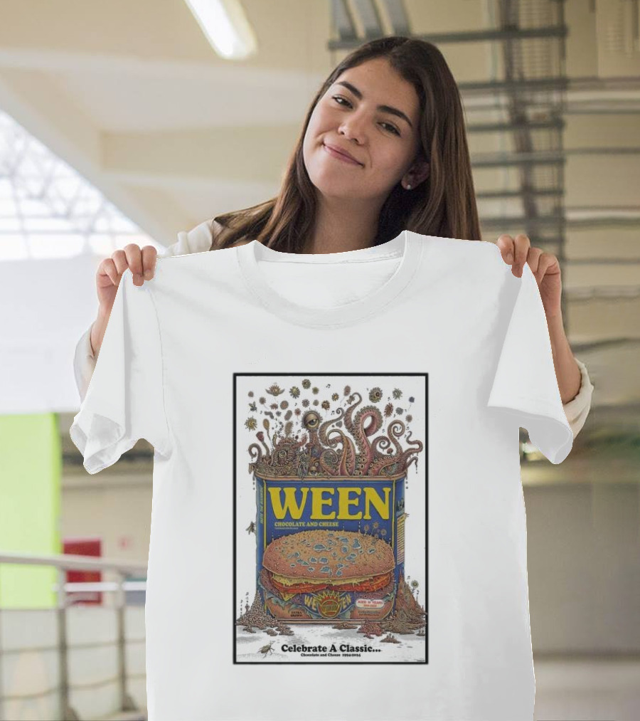 WEEN Chocolate and Cheese Celebrate a Classic 1994-2024 T-Shirt