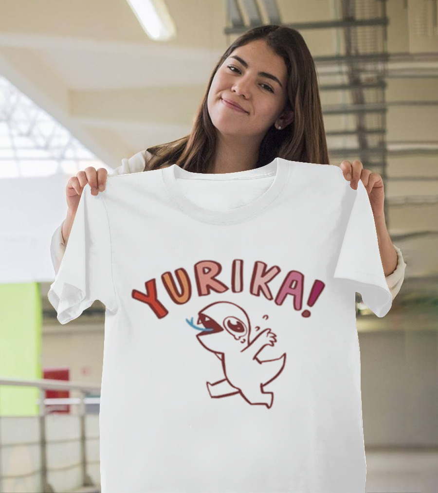 Yurika Playful Dinosaur Cartoon Wide Body Cut and Sew T-Shirt