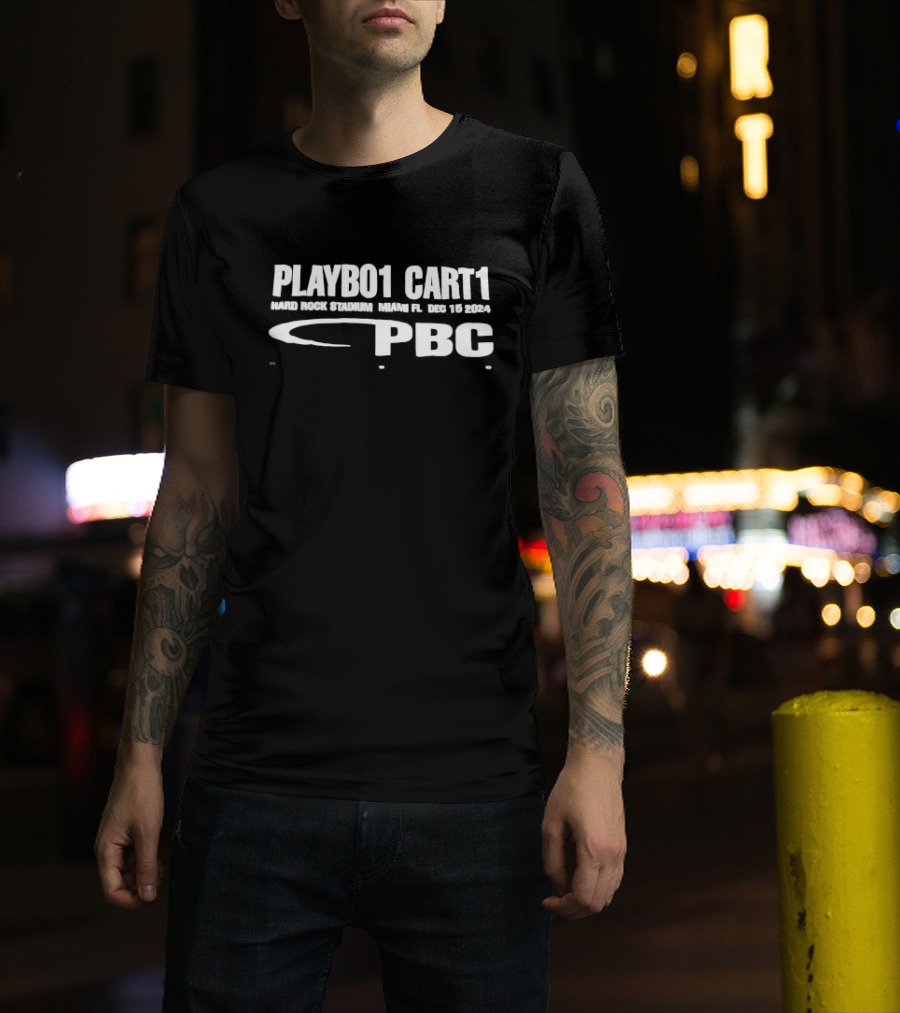 PlayboI CartI PBC Hard Rock Stadium Miami FL Dec 15 T-Shirt