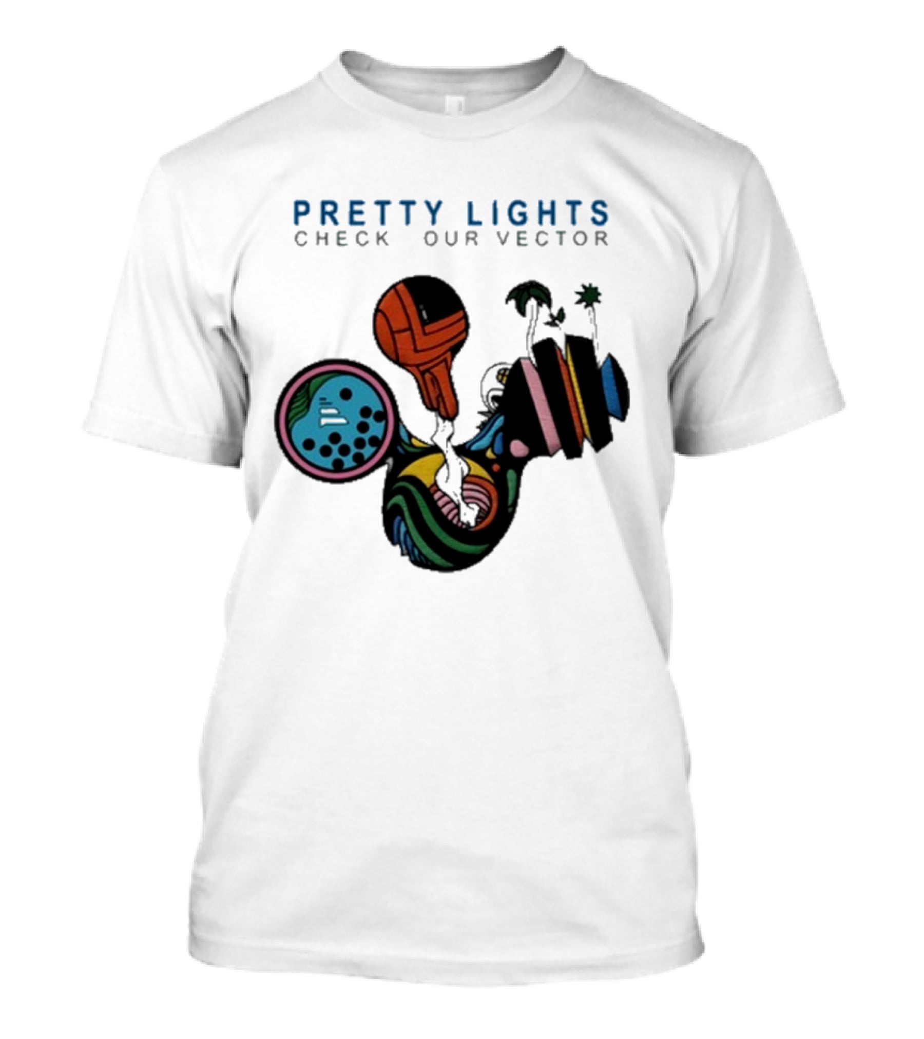 Pretty Lights Check Our Vector New T-Shirt