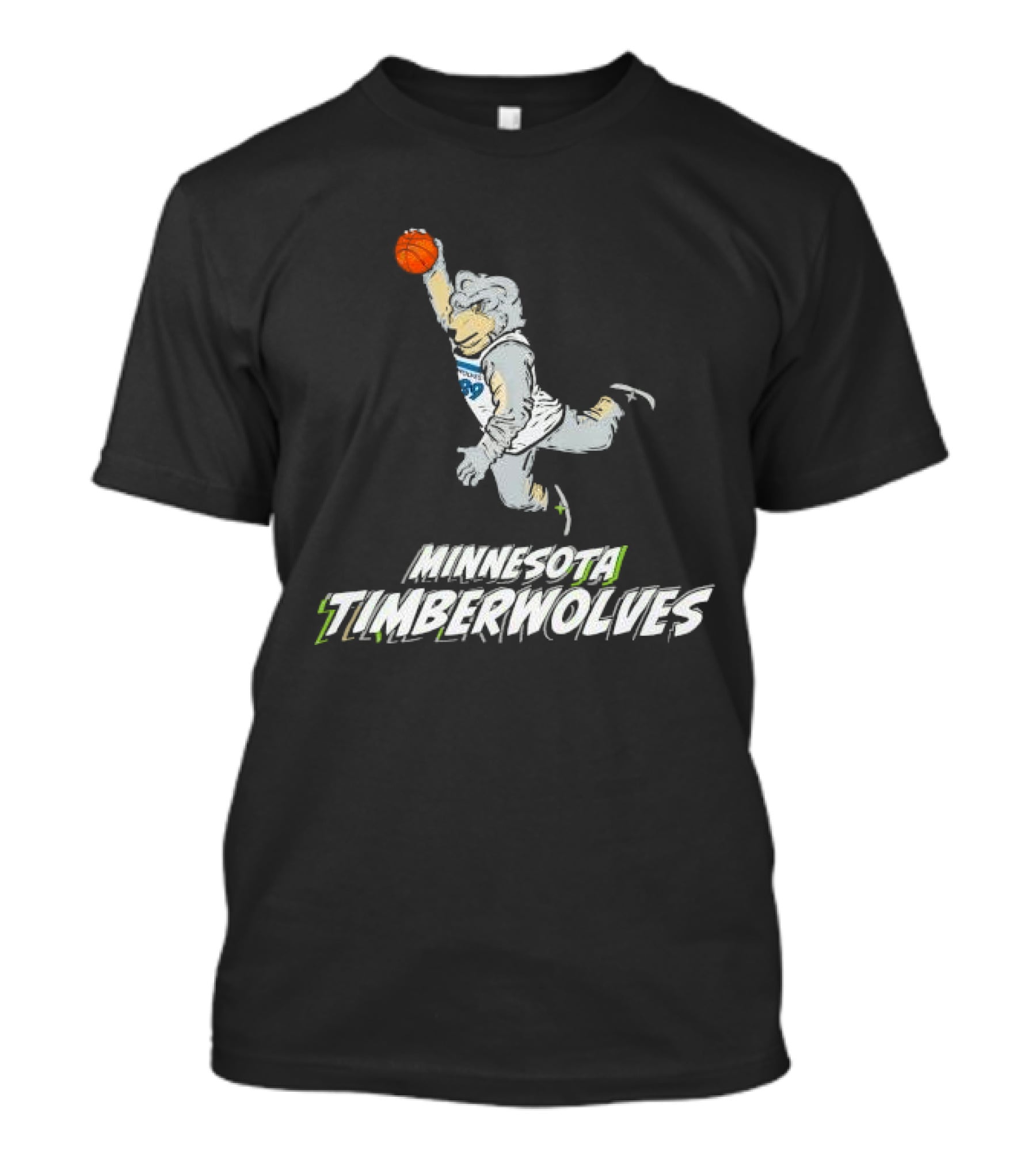 Minnesota Timberwolves Stadium Essentials Youth Mascot Slam Dunk T-Shirt