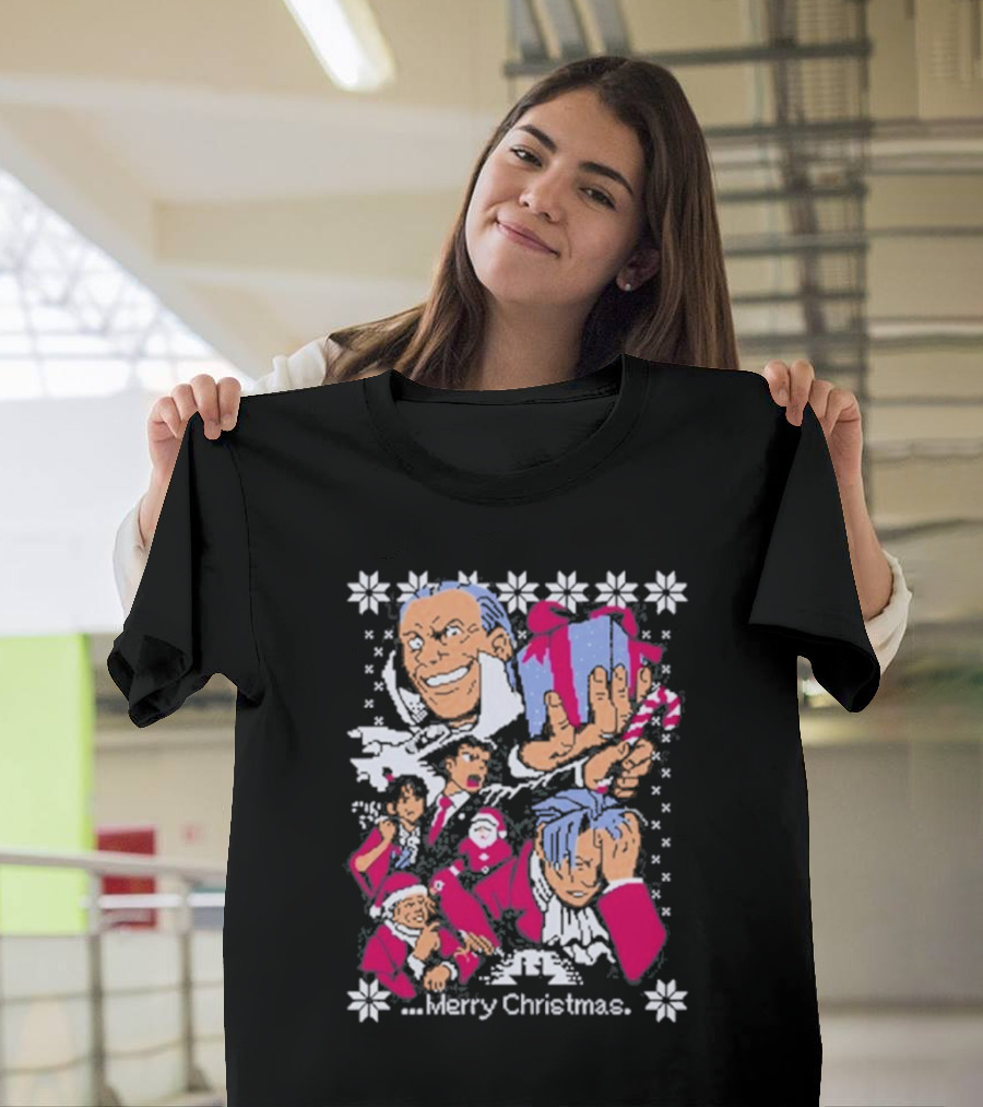 Merry Christmas Turnabout With Nina Matsumoto Characters T-Shirt