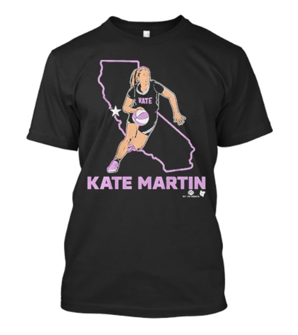 Kate Martin Basketball California Star T-Shirt