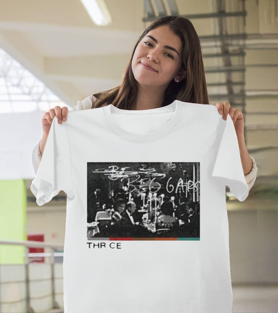 Thrice Beggars Album Art Black And White Scene T-Shirt