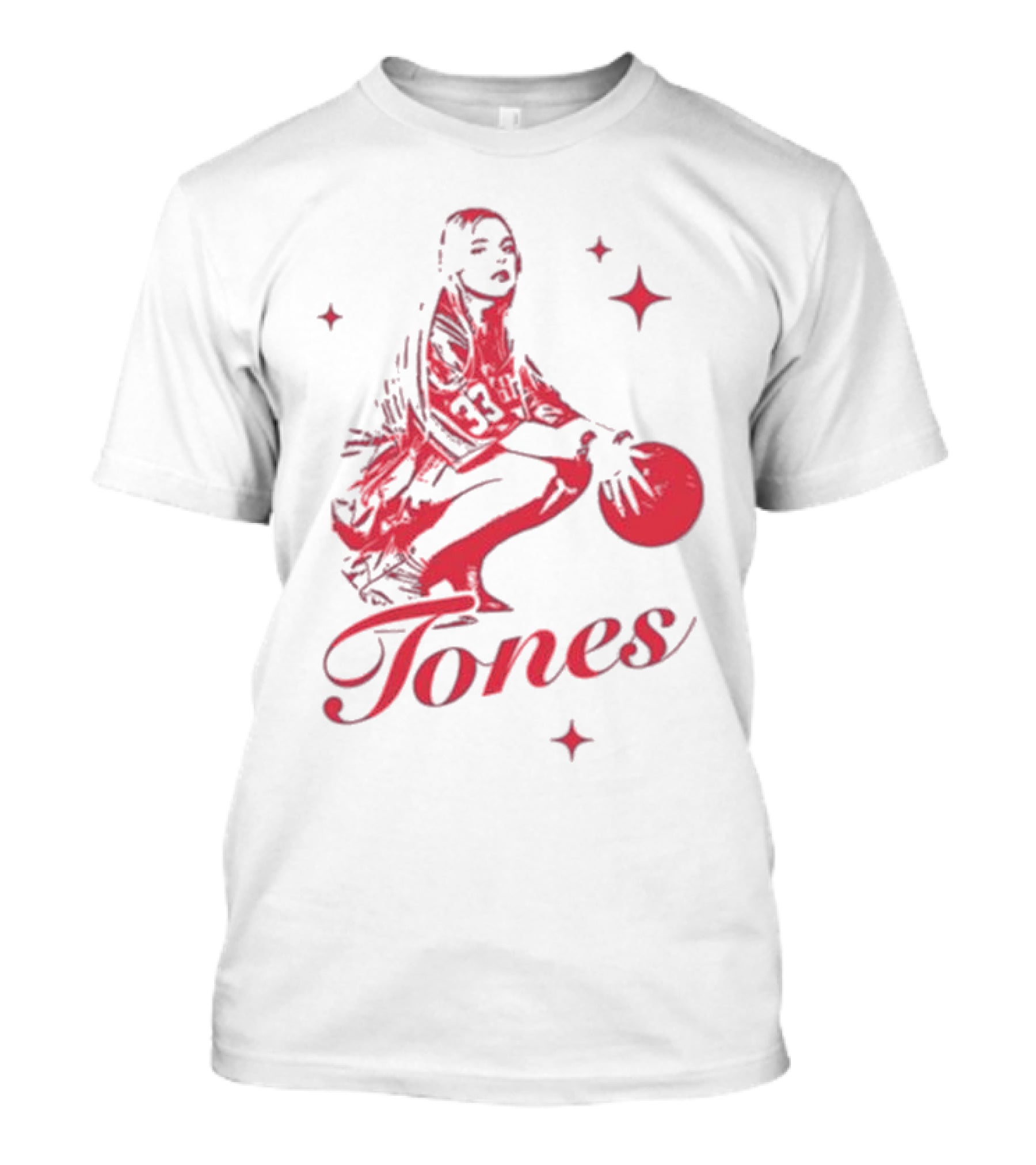 Tones 33 Sparkle Basketball T-Shirt