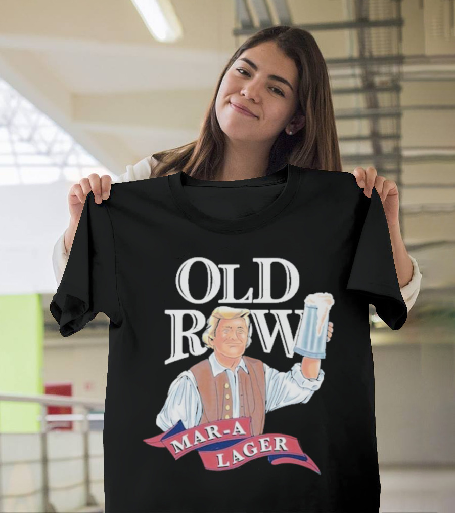 Old Row Mar-A Lager Vintage Style Cheers Figure T-Shirt
