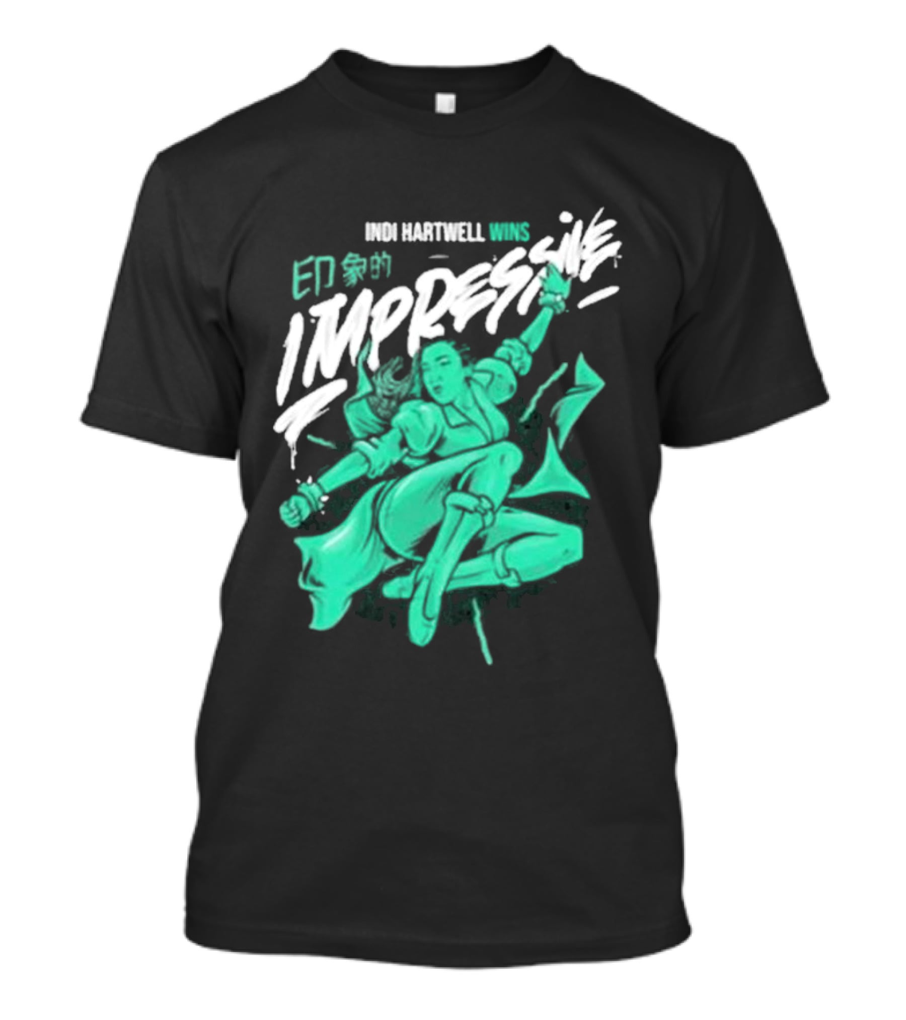 Indi Hartwell Wins Impressive T-Shirt