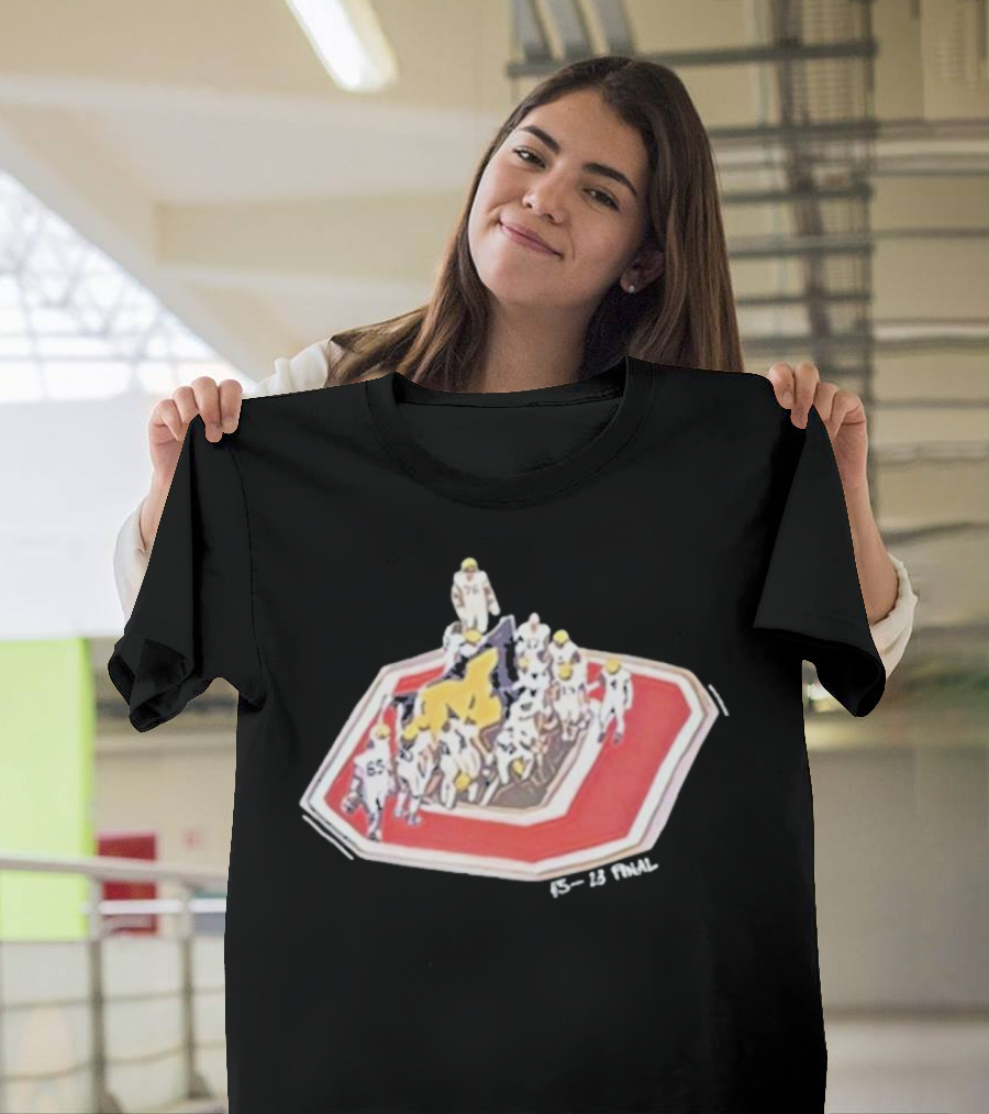 The 5Th Dentist 45-23 Final Football Team Victory Scene T-Shirt