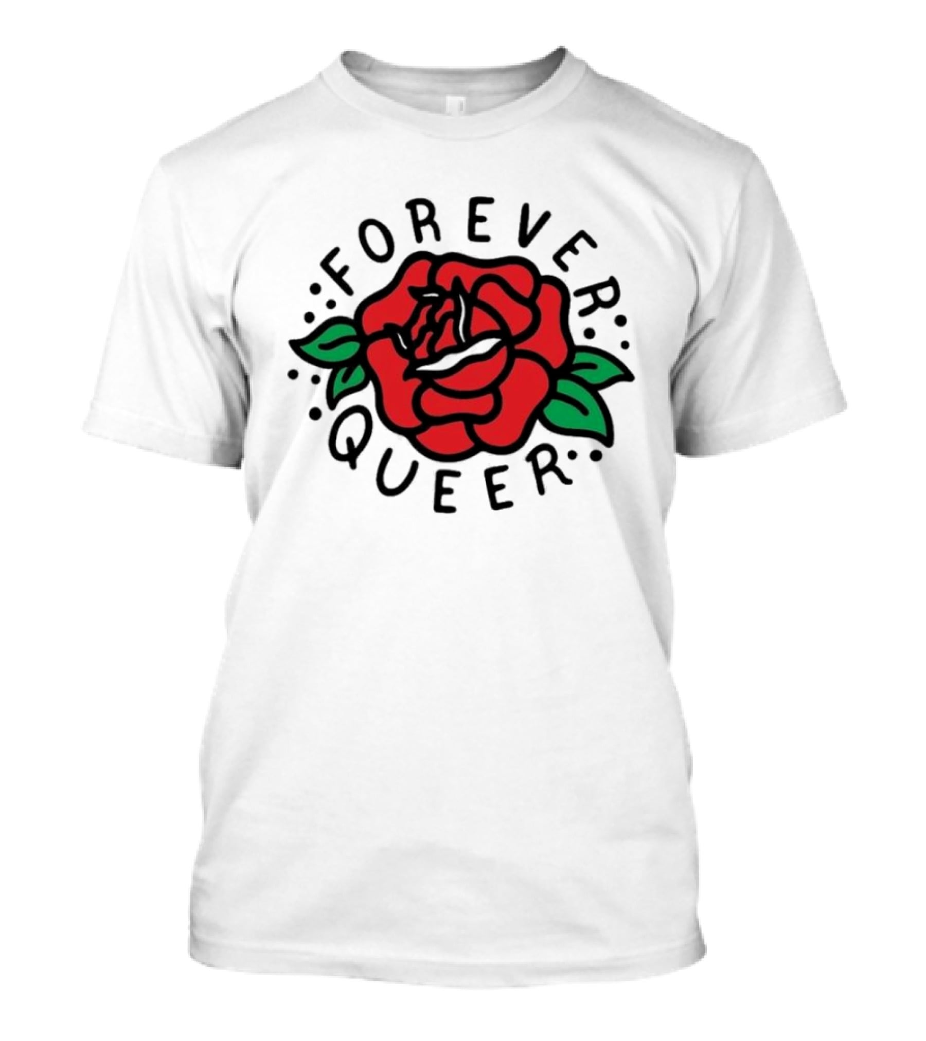 Forever Queer Red Rose T-Shirt