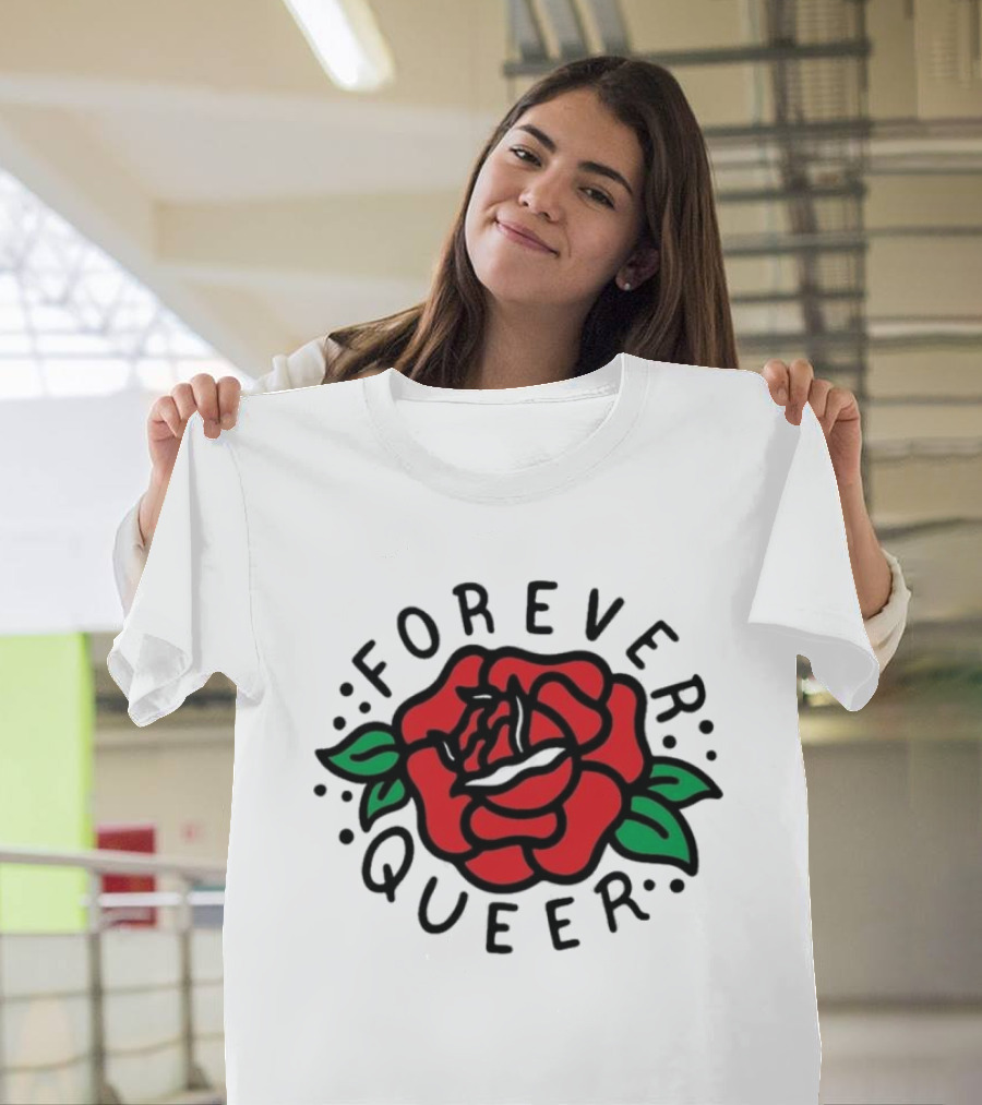 Forever Queer Red Rose T-Shirt