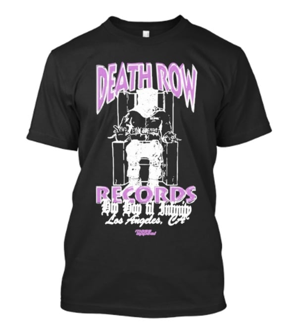 Death Row Records Los Angeles Hip Hop Till Infinity Mass Appeal T-Shirt