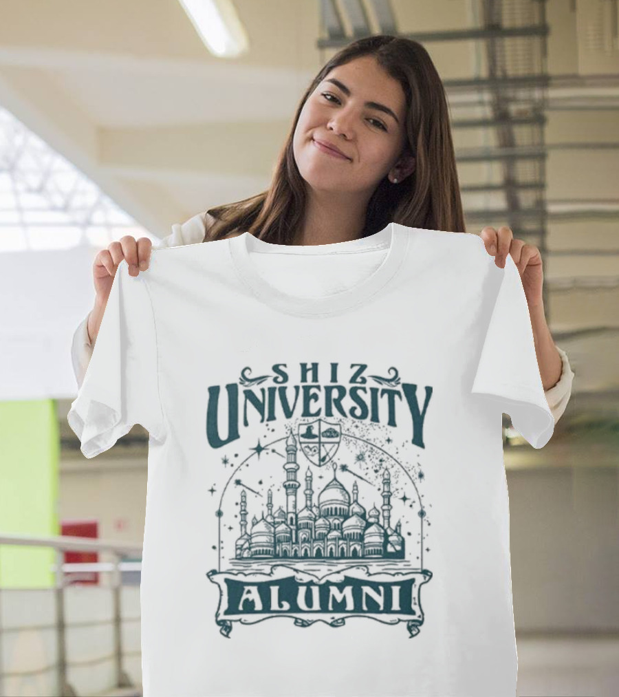 Shiz University Alumni with Grand Architectural T-Shirt