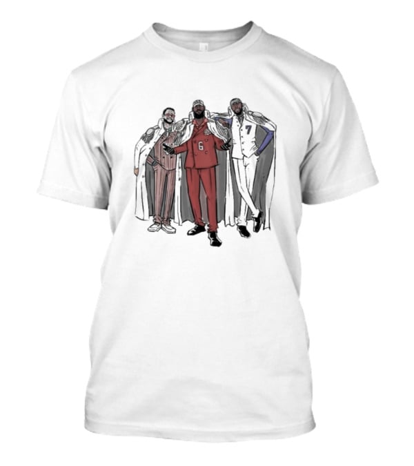 Justice Lakers Team USA Lebron Giants T-Shirt