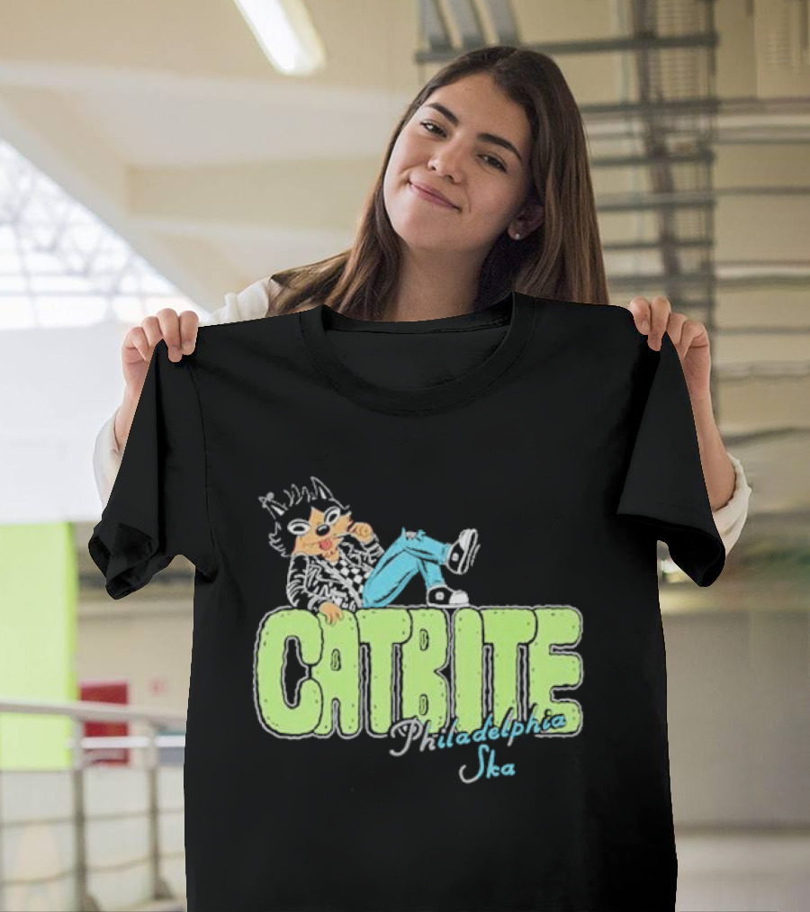 Cool Catbite Philadelphia Ska 2.0 Mineral Wash T-Shirt