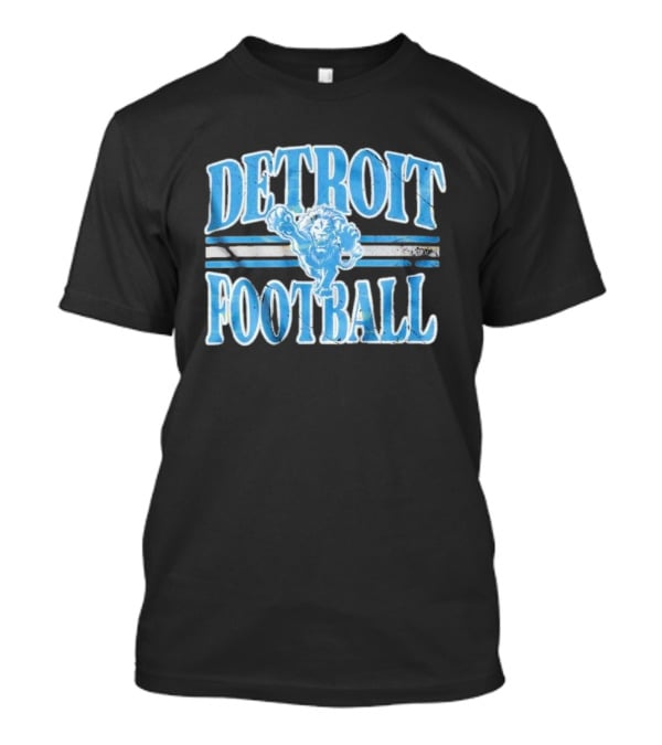Detroit Lions Football Detroit Football T-Shirt