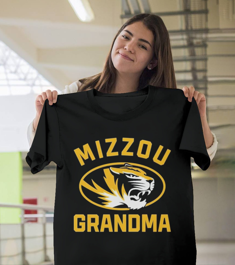 Mizzou Grandma Tiger Head T-Shirt