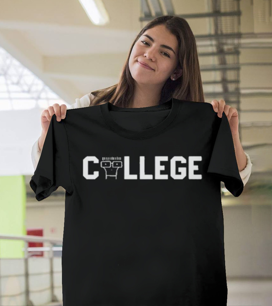 Belushi College Retro Glasses Design Inspired By Animal House T-Shirt
