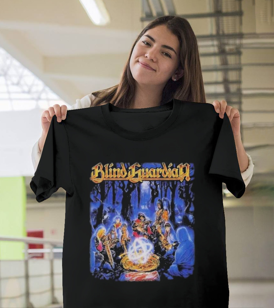 Blind Guardian Imagination from the Other Side Album Art Fantasy Gathering T-Shirt