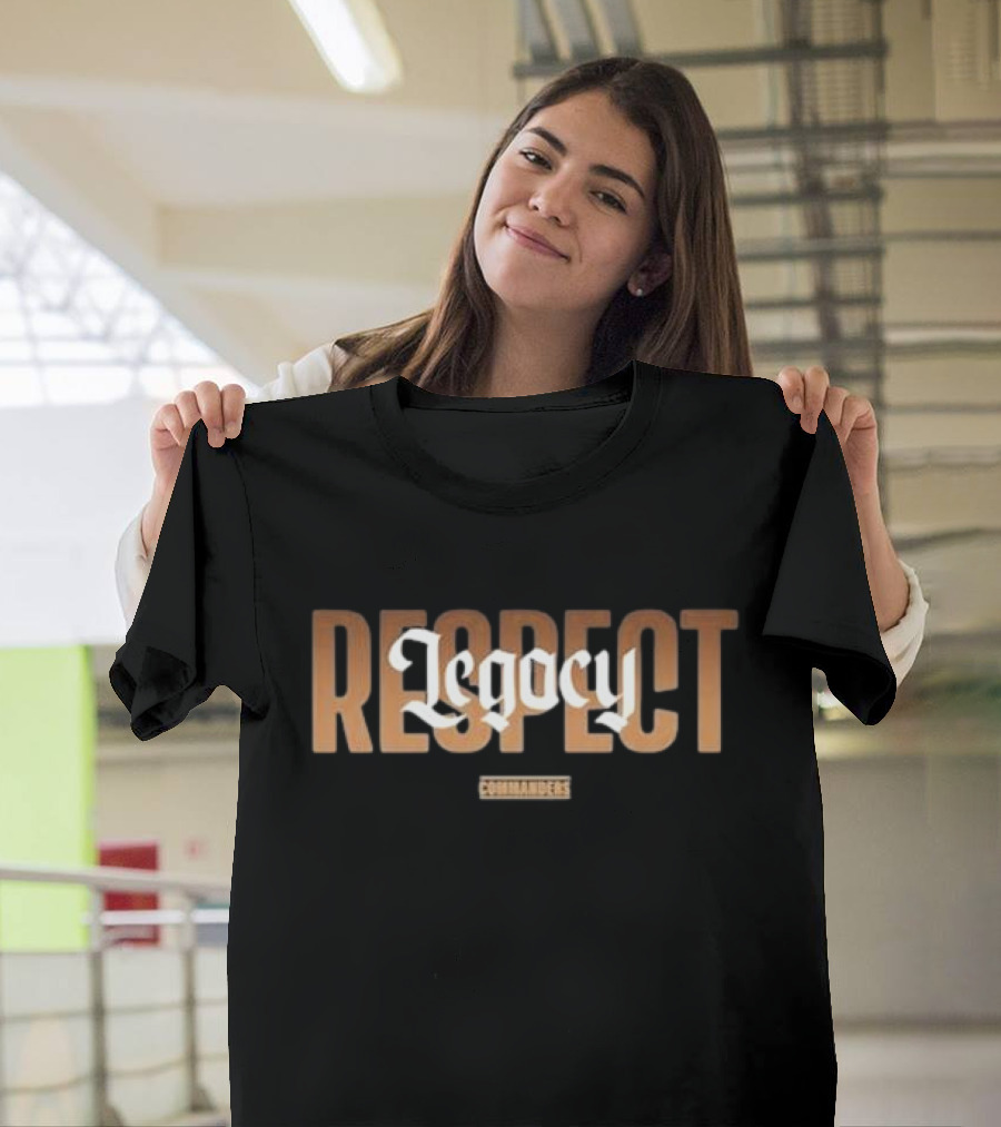 Doug Williams Legacy Respect Commanders T-Shirt