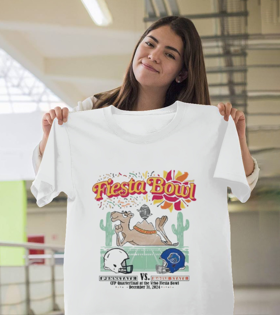 Fiesta Bowl December 31 2024 CFP Quarterfinal Penn State vs Boise State T-Shirt