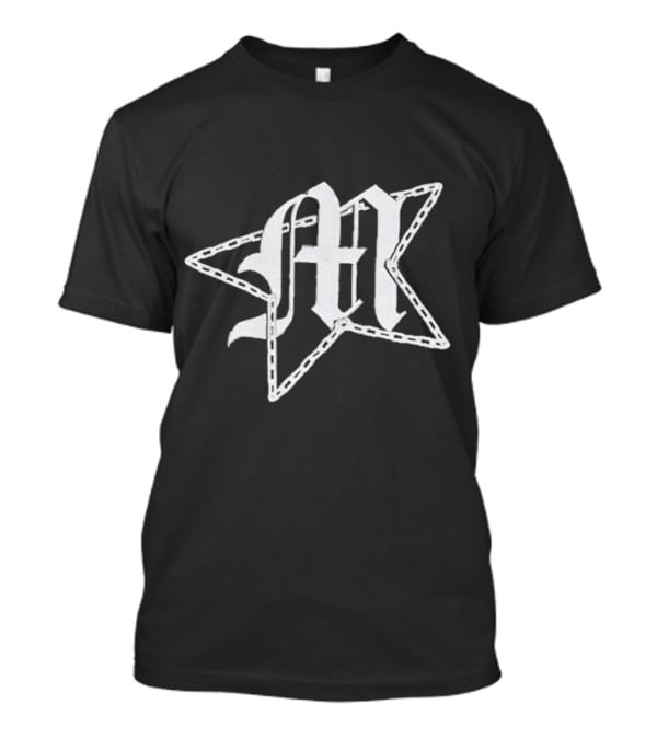 Movements Gothic M Overlapping Chain-Lined Star T-Shirt