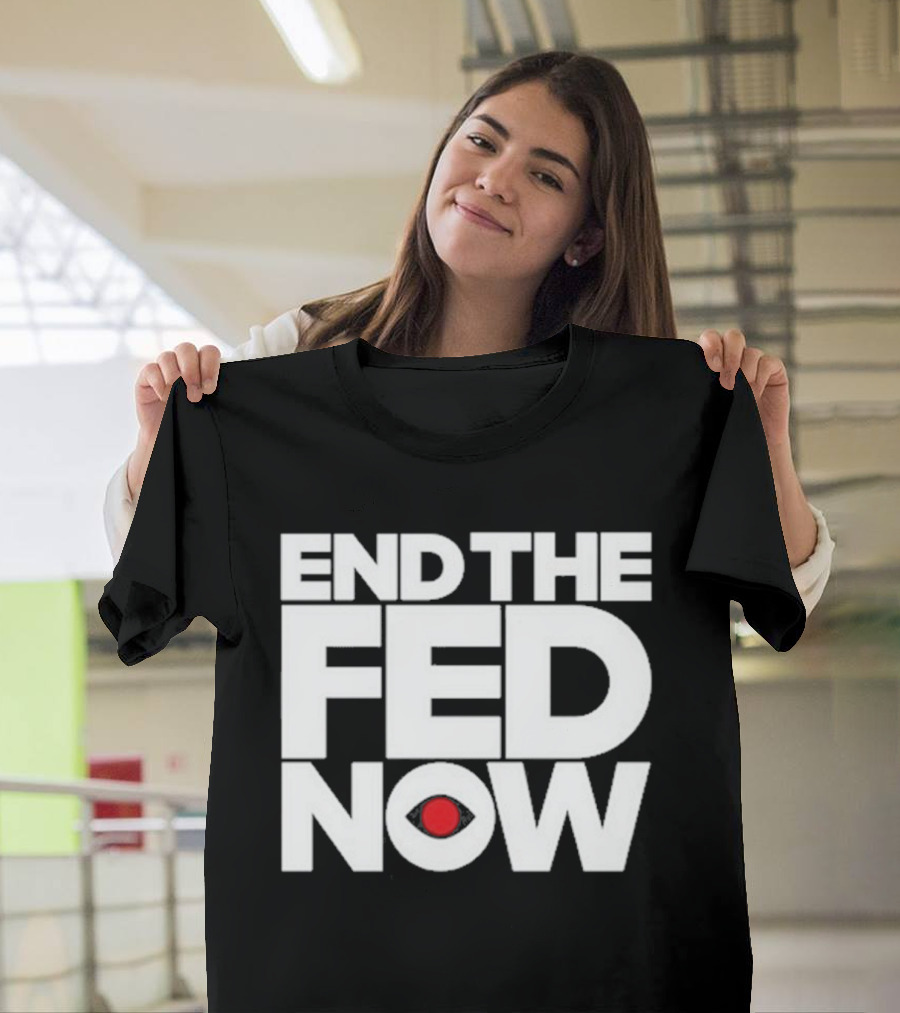 End The Fed Now Bitcoin Magazine T-Shirt