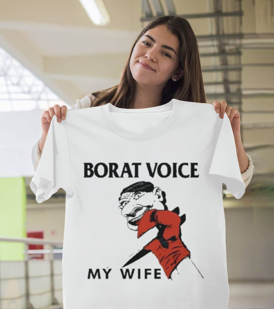 Matt Skiba Borat Voice My Wife Comic T-Shirt