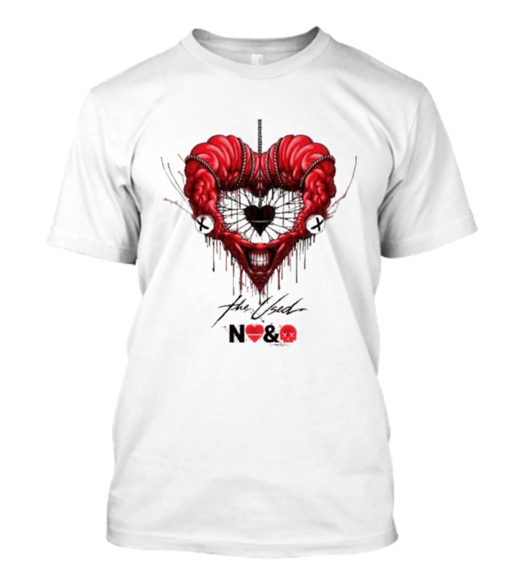 The Used In Love And Death N&XX Heart T-Shirt