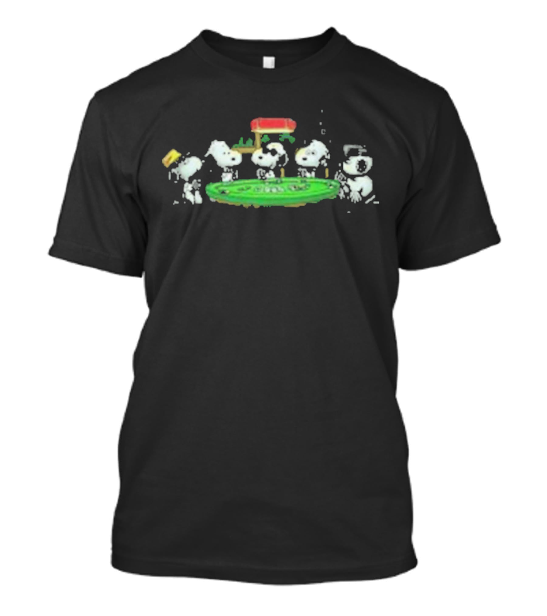 Peanuts Snoopy Poker Game With Friends T-Shirt