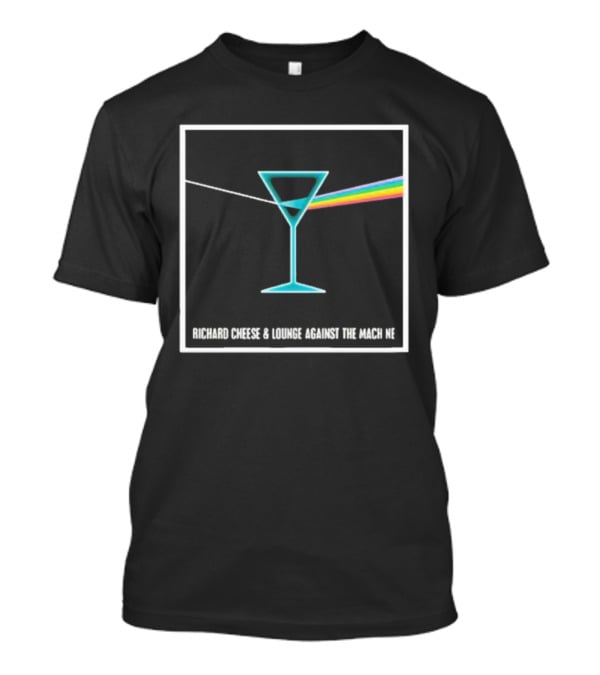 Richard Cheese Lounge Against The Machine Martini Prism T-Shirt