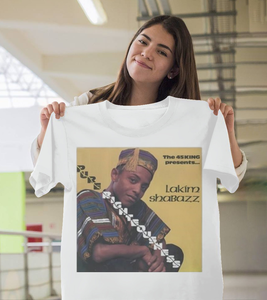The 45 King Presents Lakim Shabazz Pure Righteousness Album T-Shirt