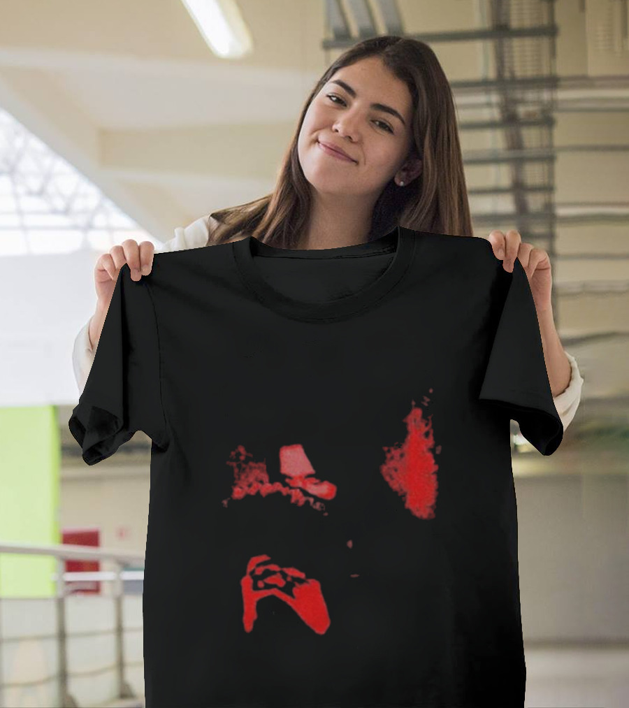 Amira Elfeky Will You Love Me When I’m Dead Red Contrast T-Shirt