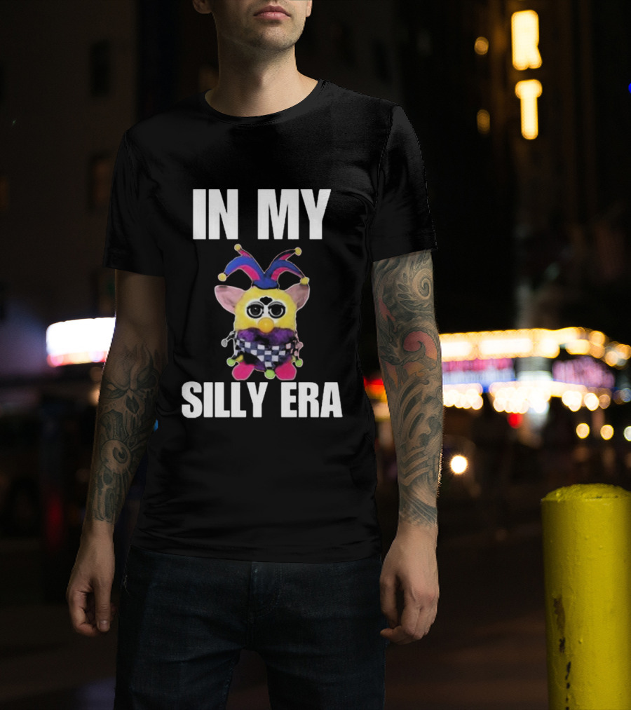 In My Silly Era Furby Jester Costume Fun Retro Vibes T-Shirt
