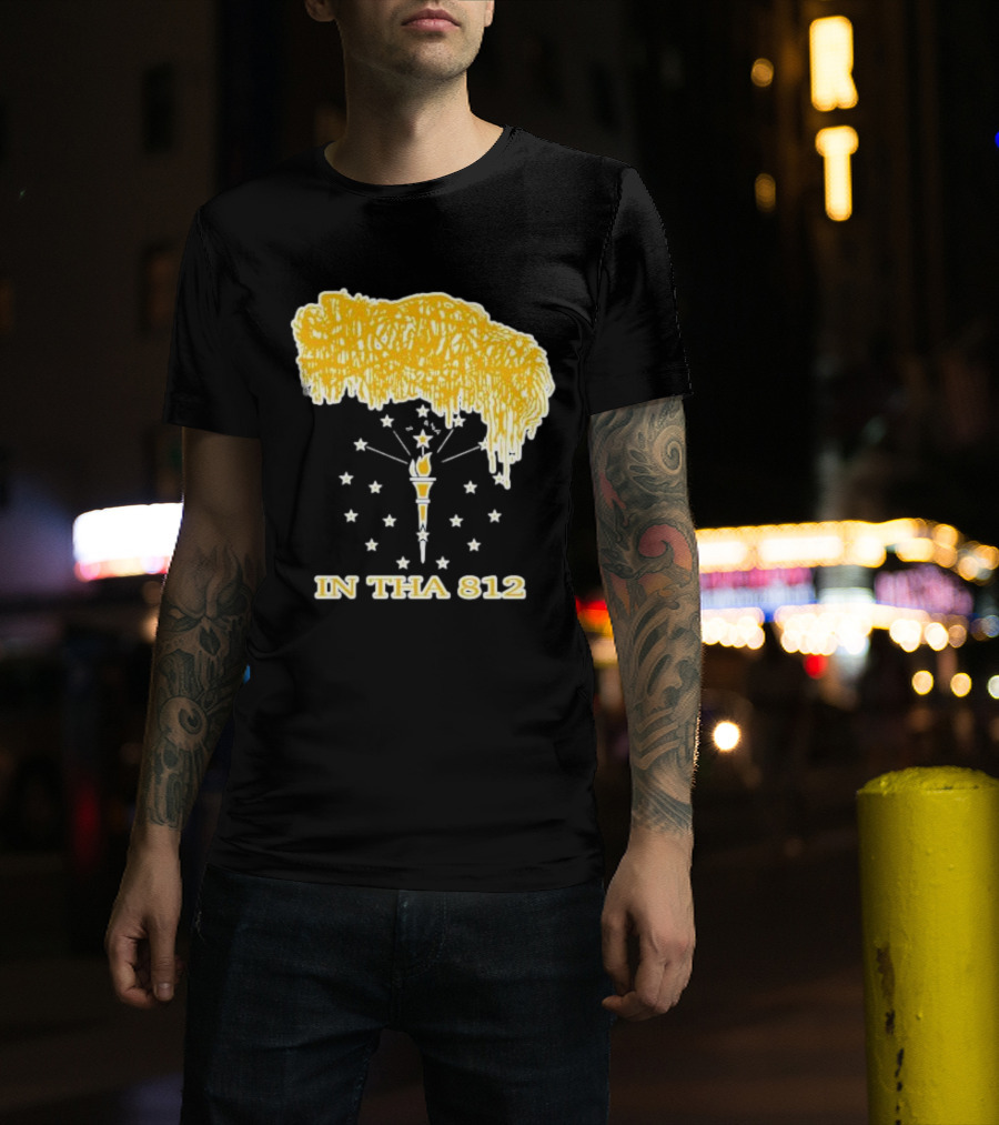 Indiana In Tha 812 Stars Torch Noodles T-Shirt