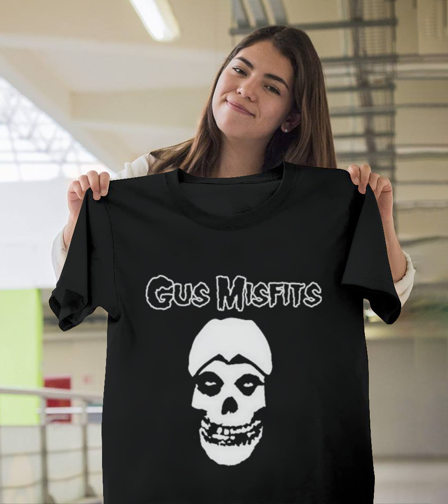 Gus Misfits Skull Logo T-Shirt