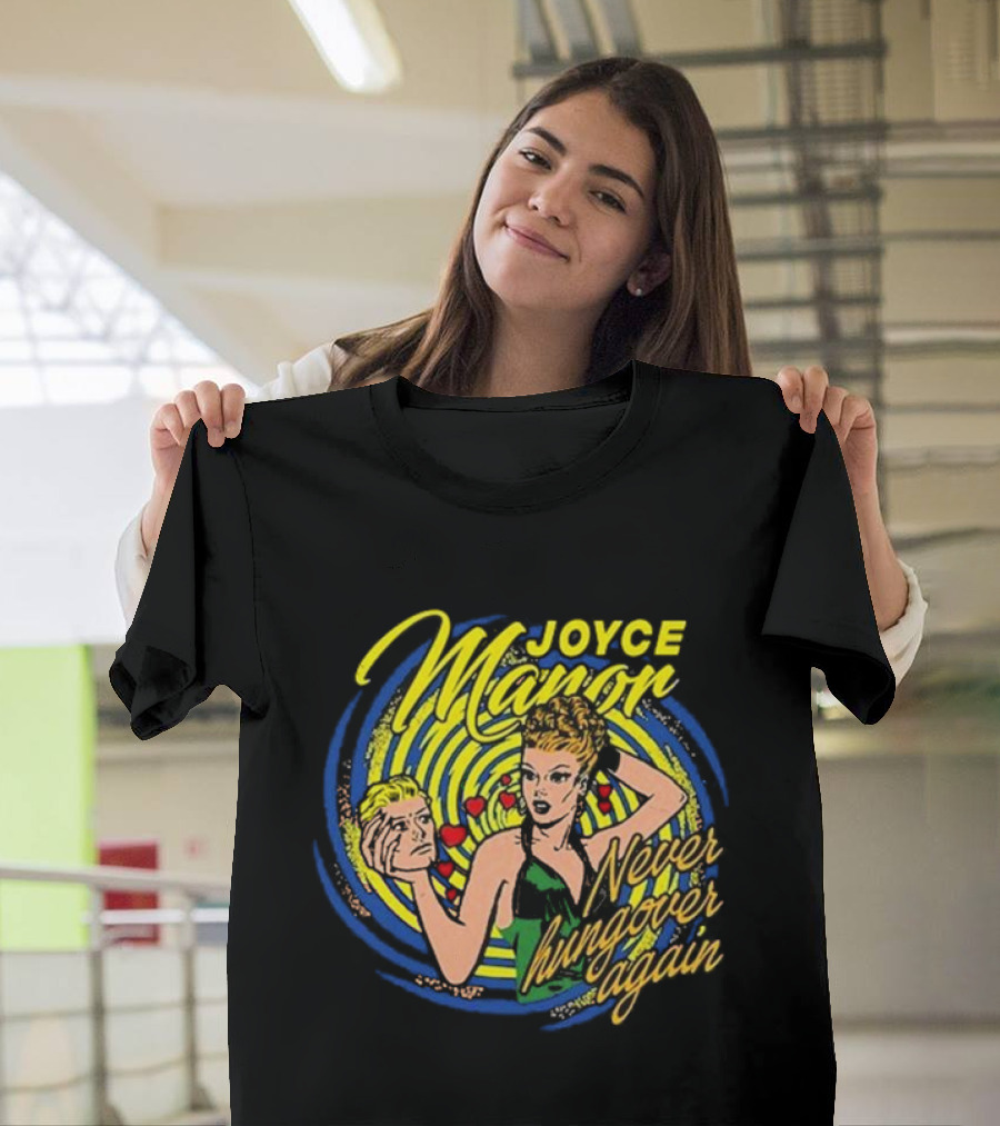 Joyce Manor 2024 Never Hungover Again Tour Comic Pop T-Shirt