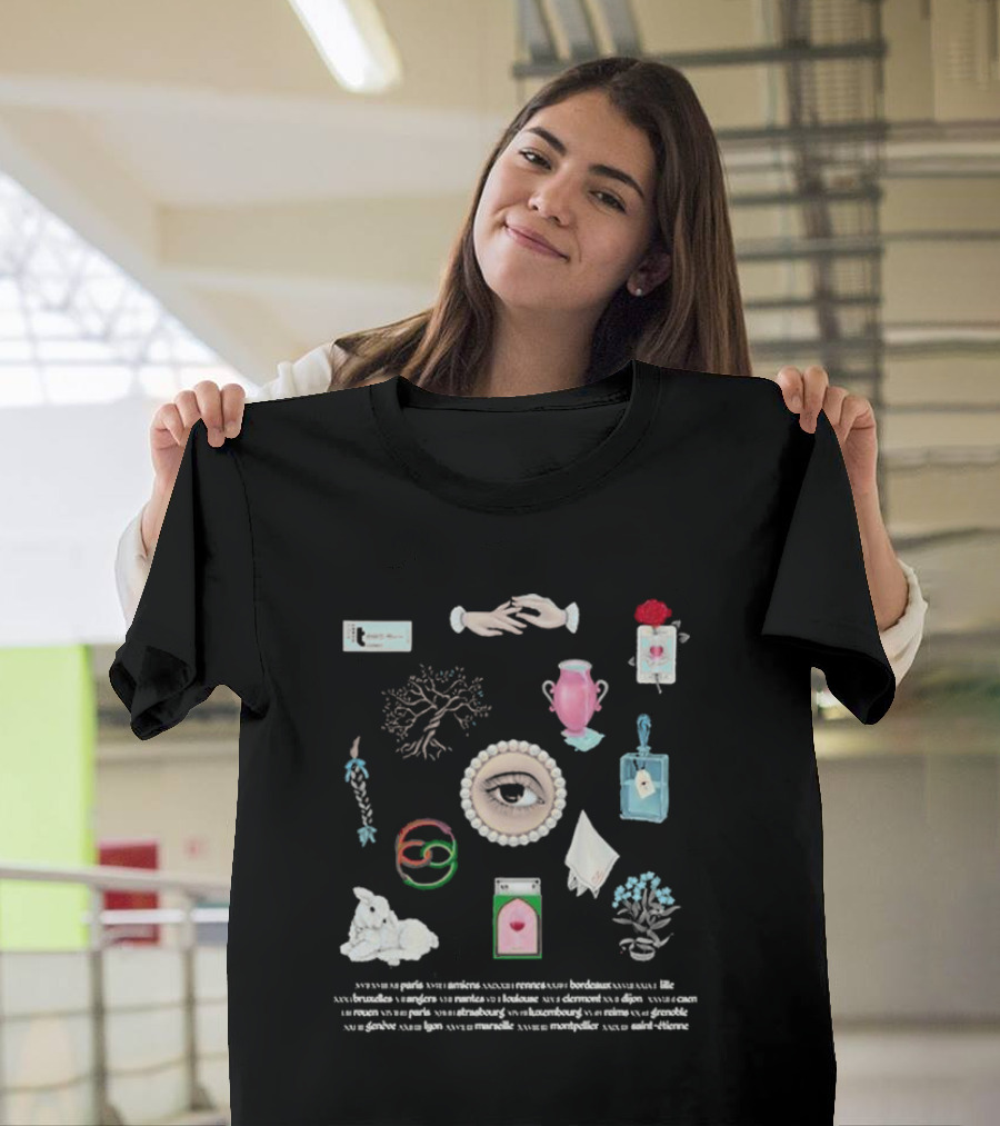 Clara Luciani Mon Sang Mmxxv 2025 Paris Amiens Rennes Bordeaux Lille Marseille T-Shirt
