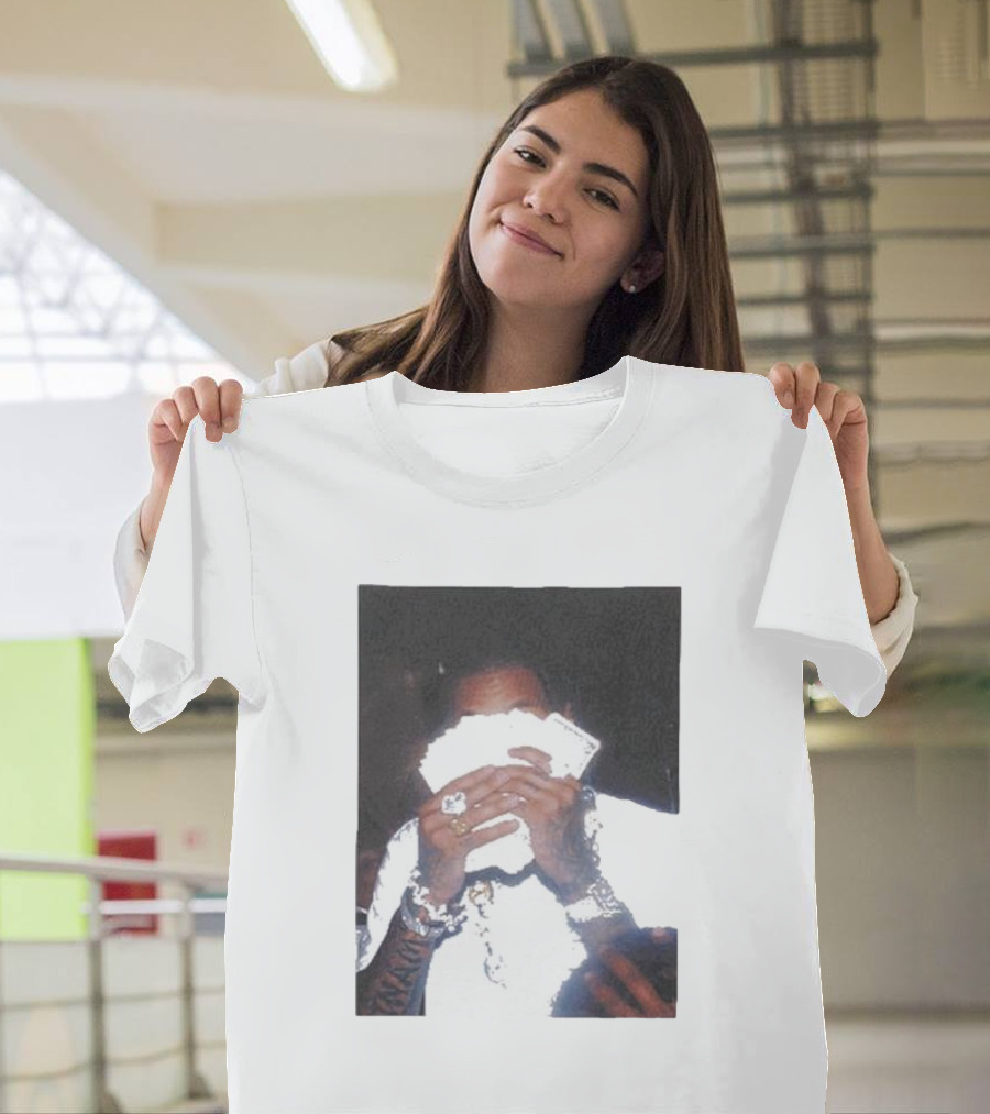 Victor Victor Money Fan Bling T-Shirt