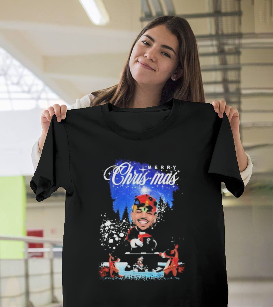 Merry Christmas Chris-Mas Santa DJ Scene T-Shirt