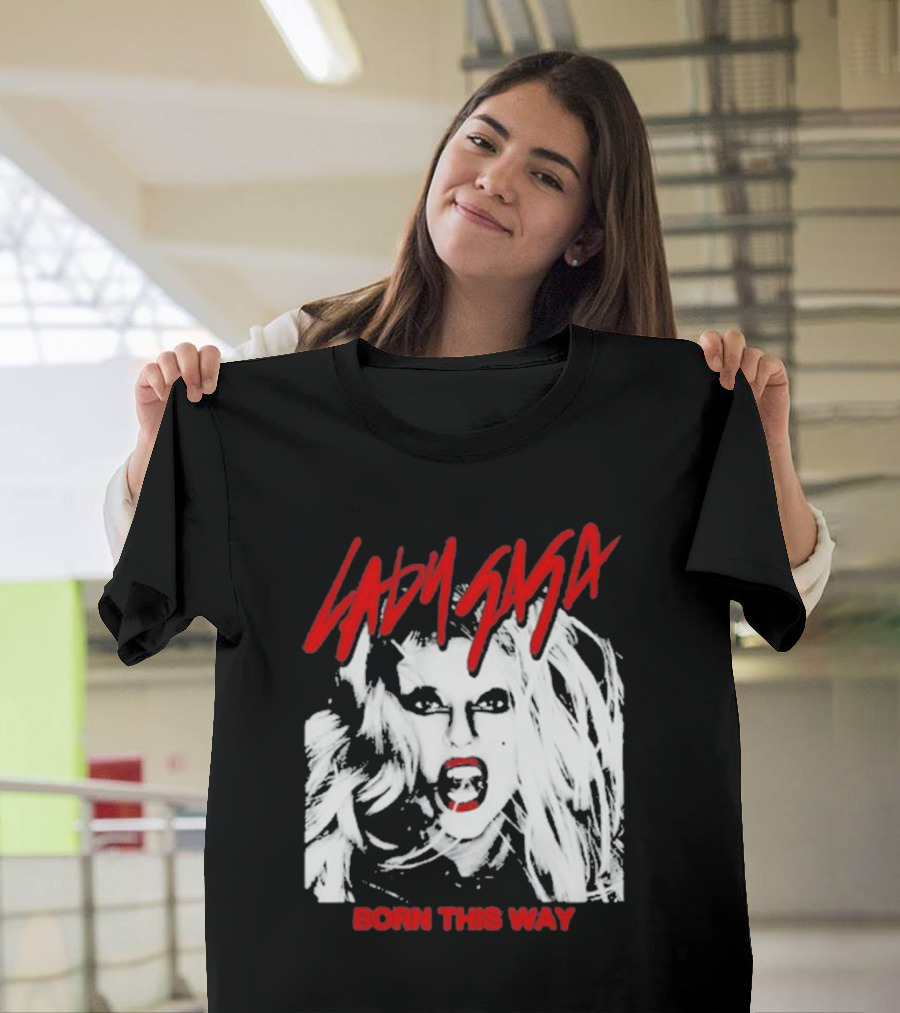 Lady Gaga Born This Way Artwork T-Shirt