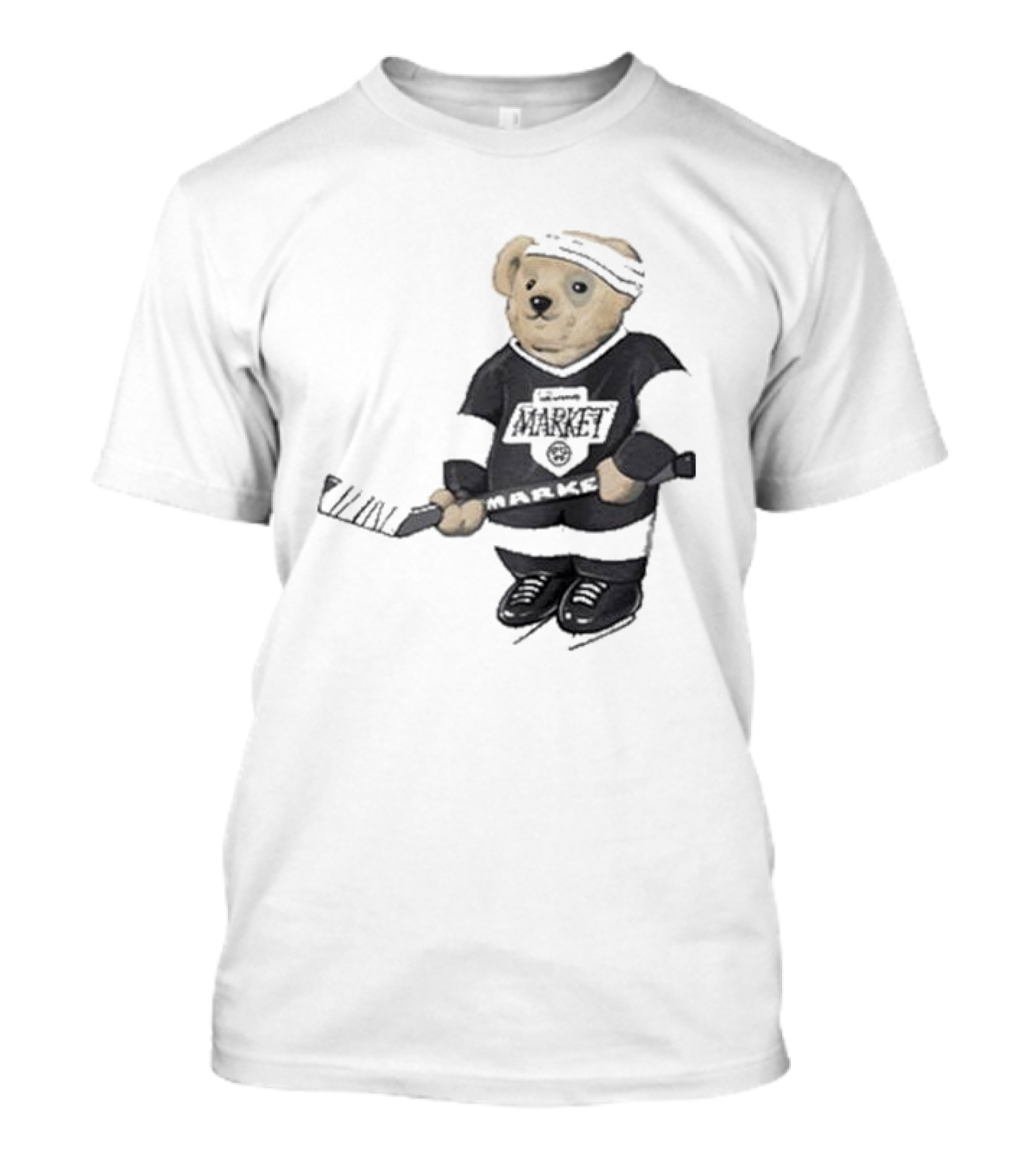 Union Market Hockey Bear T-Shirt