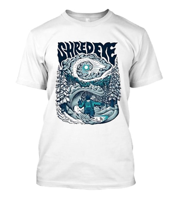 Shredeye Snow Surfer Forest Adventure T-Shirt