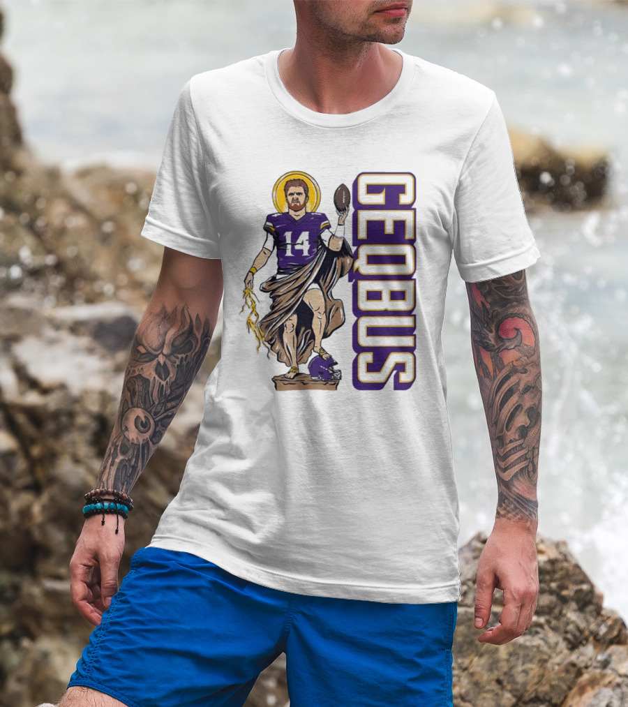 Sam Darnold GEQBUS Football Icon Blessed Athletic T-Shirt