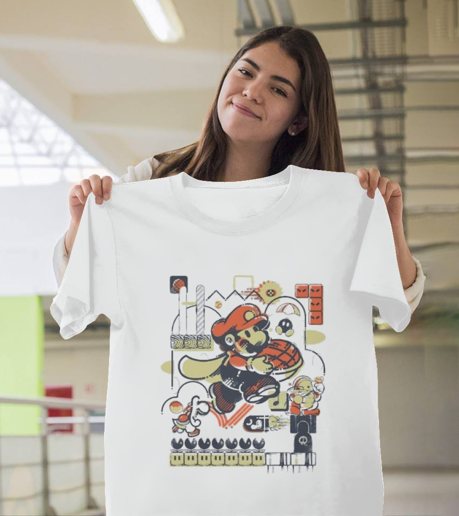 Athletic Acrobatics AGDQ 2025 Mario Retro Adventure Gaming T-Shirt
