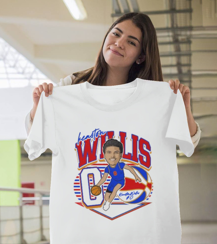 Keaston Willis 0 Basketball Design Tulsa Guard Player T-Shirt